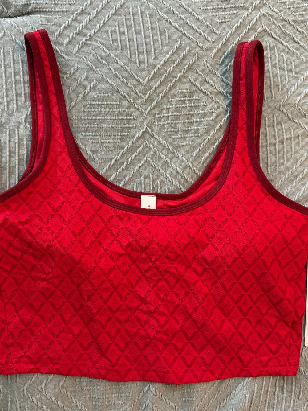 Lululemon Textured Mesh Tennis Tank Top NWT